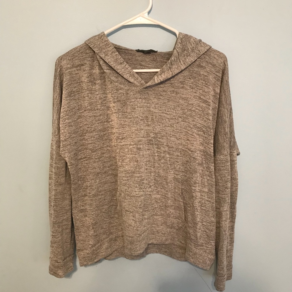 American Eagle light grey hoodie